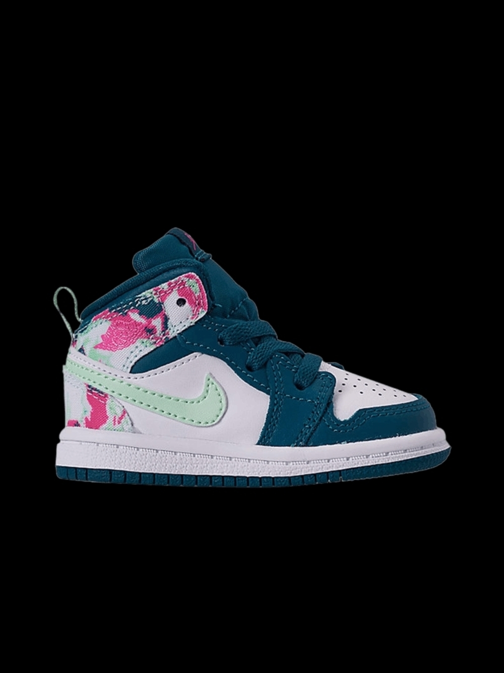 Nike Kids Teal, Pink & Mint High-Top Sneakers